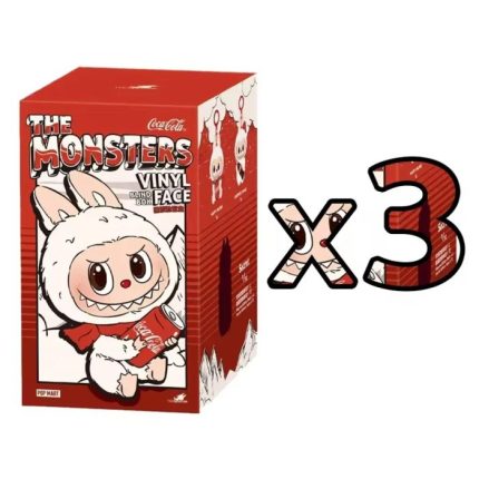 LABUBU Adesivo de vinil da Coca-Cola com o rosto (3 peças)