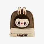 LABUBU Mochila de lã marrom berbere