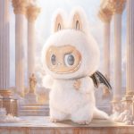 LABUBU OS MONSTROS –Anjo nas Nuvens Boneca de Vinil