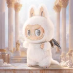 Labubu Anjo nas Nuvens de Boneca