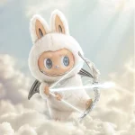 Labubu Anjo nas Nuvens de Boneca